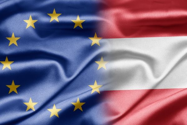 European und Switzerland flag